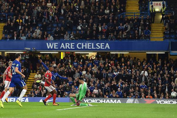 Michy Batshuayi hat-trick eases Chelsea into fourth round