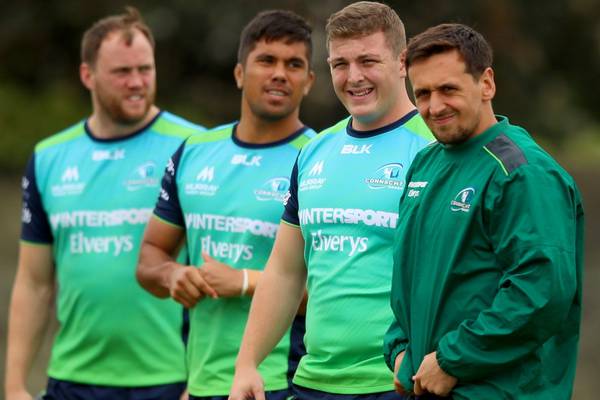 Jarrad Butler in for his debut for Connacht’s Pro14 opener