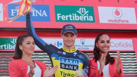 Roche wins second stage in Tour of Spain
