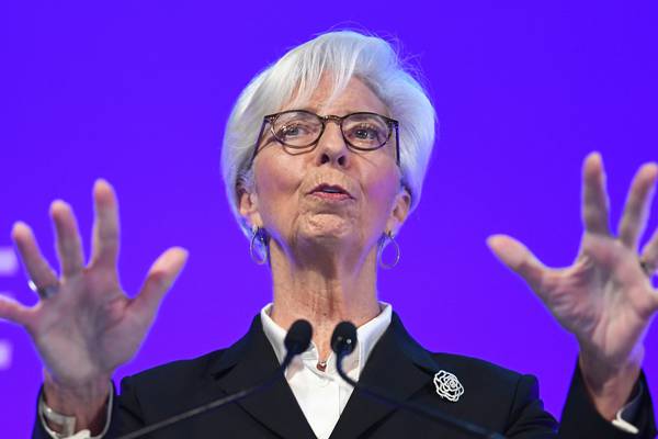 Europe risks economic shock similar to financial crisis - Lagarde