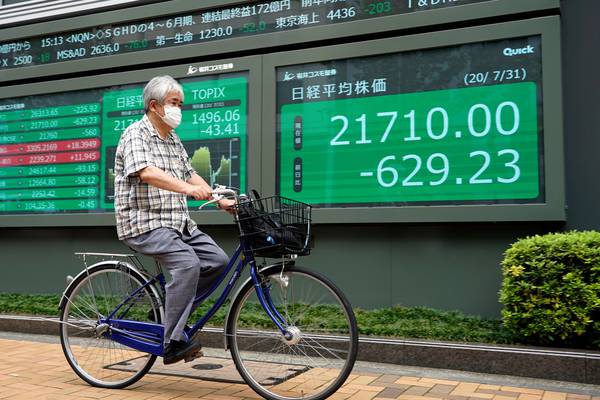 Asian markets calm as Sino-US tensions flare up