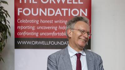 ‘Irish Times’ columnist Fintan O’Toole wins Orwell Prize for Journalism
