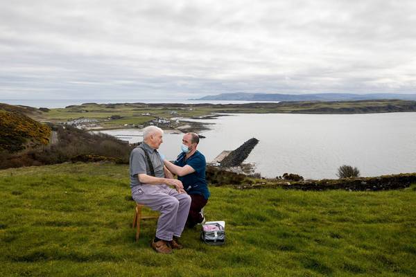 Photo series showcases scale of UK vaccination efforts