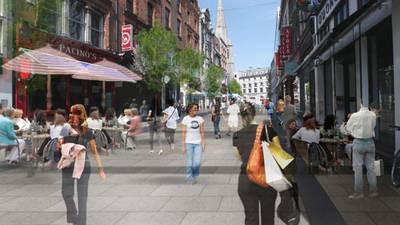 Dublin city planners taking cars out of the picture