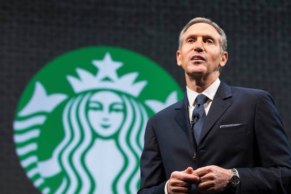 Starbucks chief executive Howard Schultz to step down