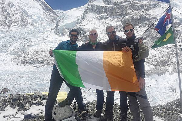 Everest Diary 7: We didn’t like where we were –   it felt like a bad disaster movie