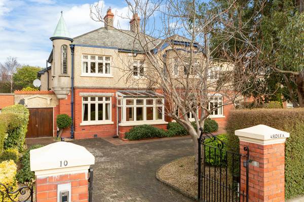 Turreted Sandycove home with Art Deco touches for €3.25m
