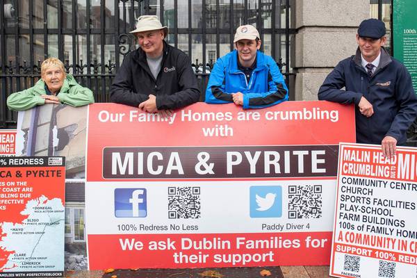 Mica-affected homeowners set out ‘final’ position for better redress