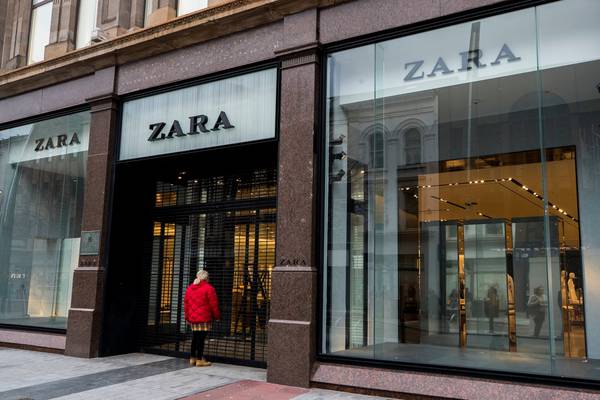 Zara owner Inditex books first loss and shifts to big shops and online