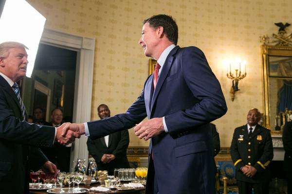 When Trump asked for ‘loyalty’ at private dinner Comey ‘refused’