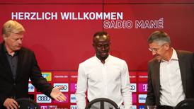 Sadio Mané completes €40m deal from Liverpool to Bayern Munich