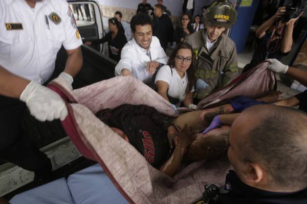 At least 19 are dead after  fire at Guatemala children’s shelter
