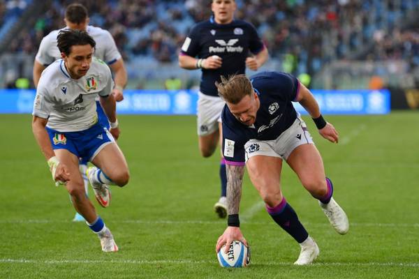 Chris Harris’s first-half double puts Scotland on the road to Rome win