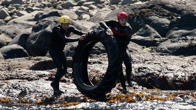 Tyres among items cleared from Giant’s Causeway coastline