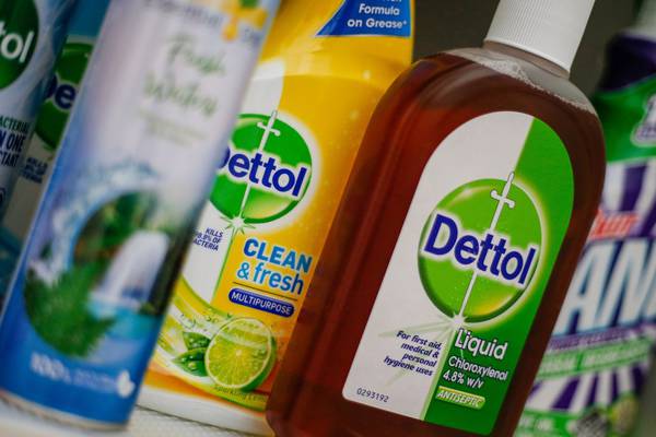 Reckitt lifts sales view as coronavirus spurs demand for Dettol