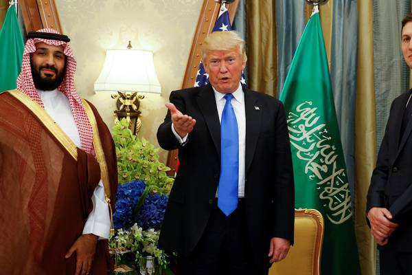Trump defends Saudi crown prince over Khashoggi killing