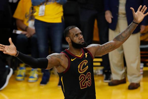 Cleveland remains the fitting backdrop to Lebron James’s magnificence