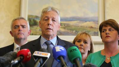 Attempt to rescue Stormont in wake of Robinson exit
