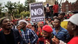 Pressure builds on Zuma as opposition forces amass in Pretoria