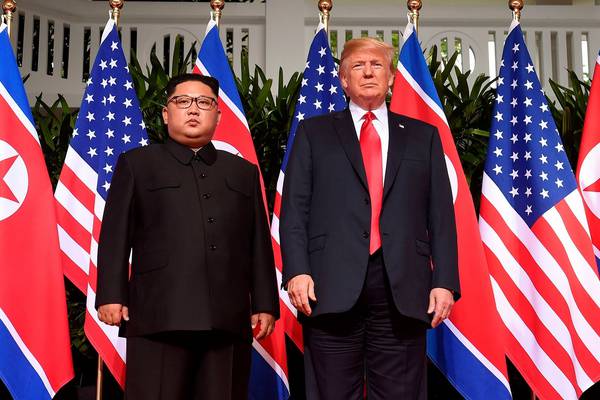 Trump raises prospect of easing sanctions on North Korea