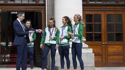 Miriam Lord’s week: Election talk gathers pace as victorious athletes demonstrate how to pass the baton