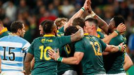 Springboks grind down Argentina as revival continues