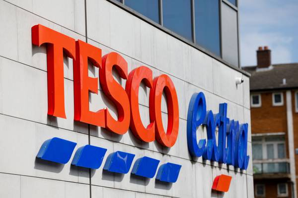 Irish Tesco shops increased sales by 4.4% in most recent quarter