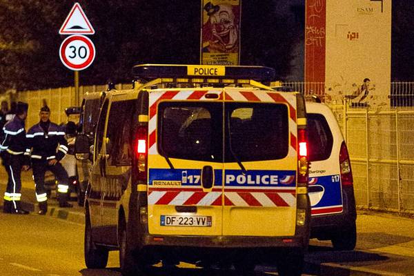 Three injured after car deliberately drives into group in France