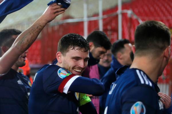 Andy Robertson ‘can’t wait for the summer’ as Scotland qualify for Euros