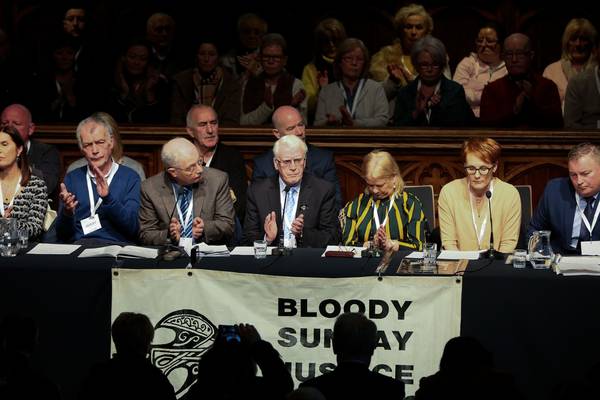 Welcome for sole prosecution masks Bloody Sunday families' disappointment