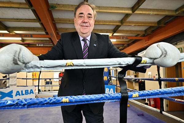 Alex Salmond determined to stay in the ring at Scottish parliament elections