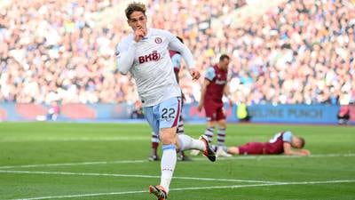 Nicolò Zaniolo grabs point for Aston Villa as VAR denies West Ham at the last