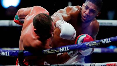 Anthony Joshua does his talking in the ring but won't join the circus