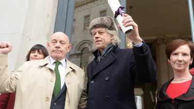 Geldof returns Freedom of Dublin in protest at ‘killer’ Suu Kyi