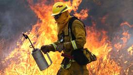 Firefighters battle California wildfire