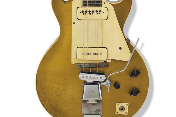 Les Paul’s ‘Number One’ Gibson guitar in ‘exceptional’ New York sale