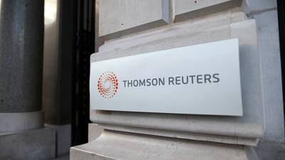 Thomson Reuters revenue misses amid uncertainty in Europe