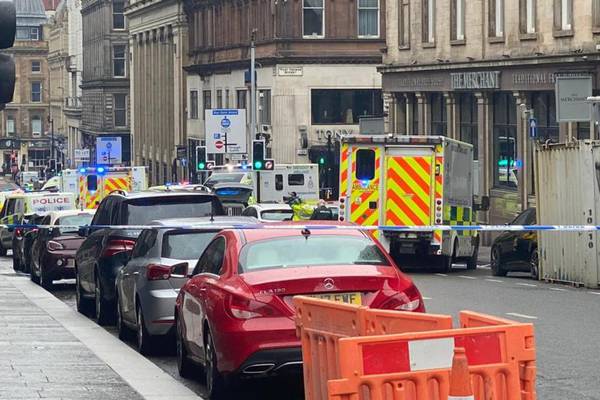 Glasgow attack: police officer now in stable condition after stabbing incident