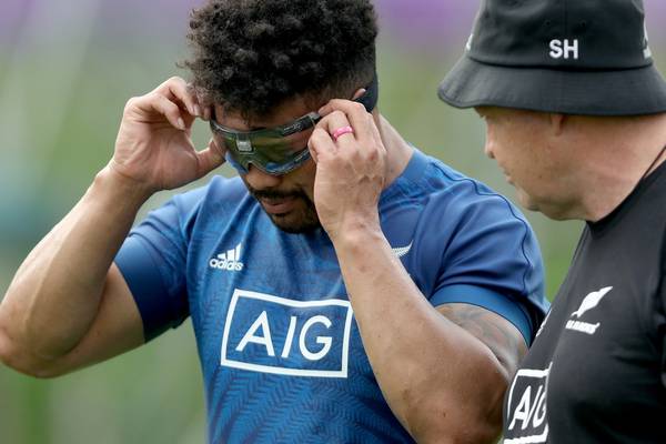 Ardie Savea to be first to wear goggles in Rugby World Cup