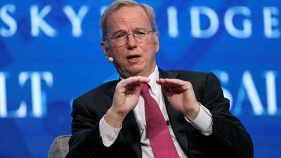 Google’s Eric Schmidt to step down as executive chairman