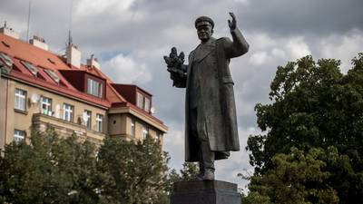 Russia vents outrage over plan to move Soviet statue in Prague