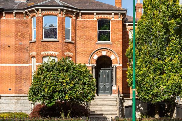Rare statement home off Leeson Street ripe for a refresh for €2.85m