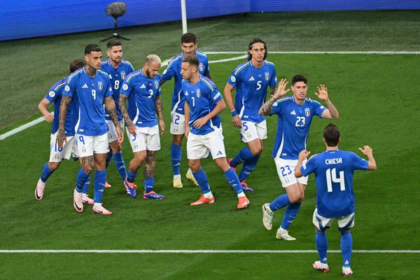 Italy recover from Albania’s record-setting early goal to secure opening win