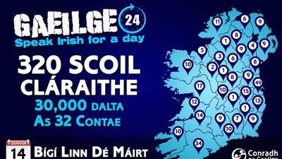 #Gaeilge24:Thousands participate in Irish speaking marathon