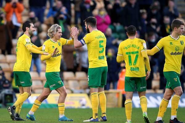 Championship round-up: Norwich move five points clear