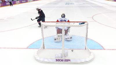 USA upset hosts in Sochi shootout