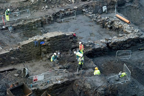 Where a house of God succumbed to Apollo: Church ruins revealed in Dublin dig