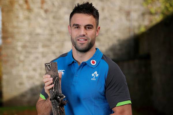 Conor Murray wins Rugby Writers of Ireland player of the year award