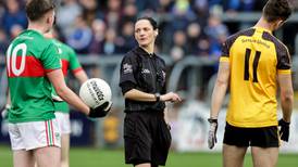 Referee Maggie Farrelly: ‘You see mad men and mad women going bonkers along the line’