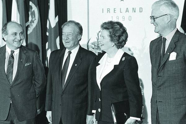 Charlie Haughey ‘admired and feared Margaret Thatcher’